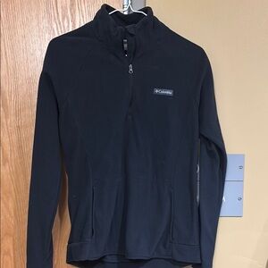 Columbia Black Half-Zip Pullover